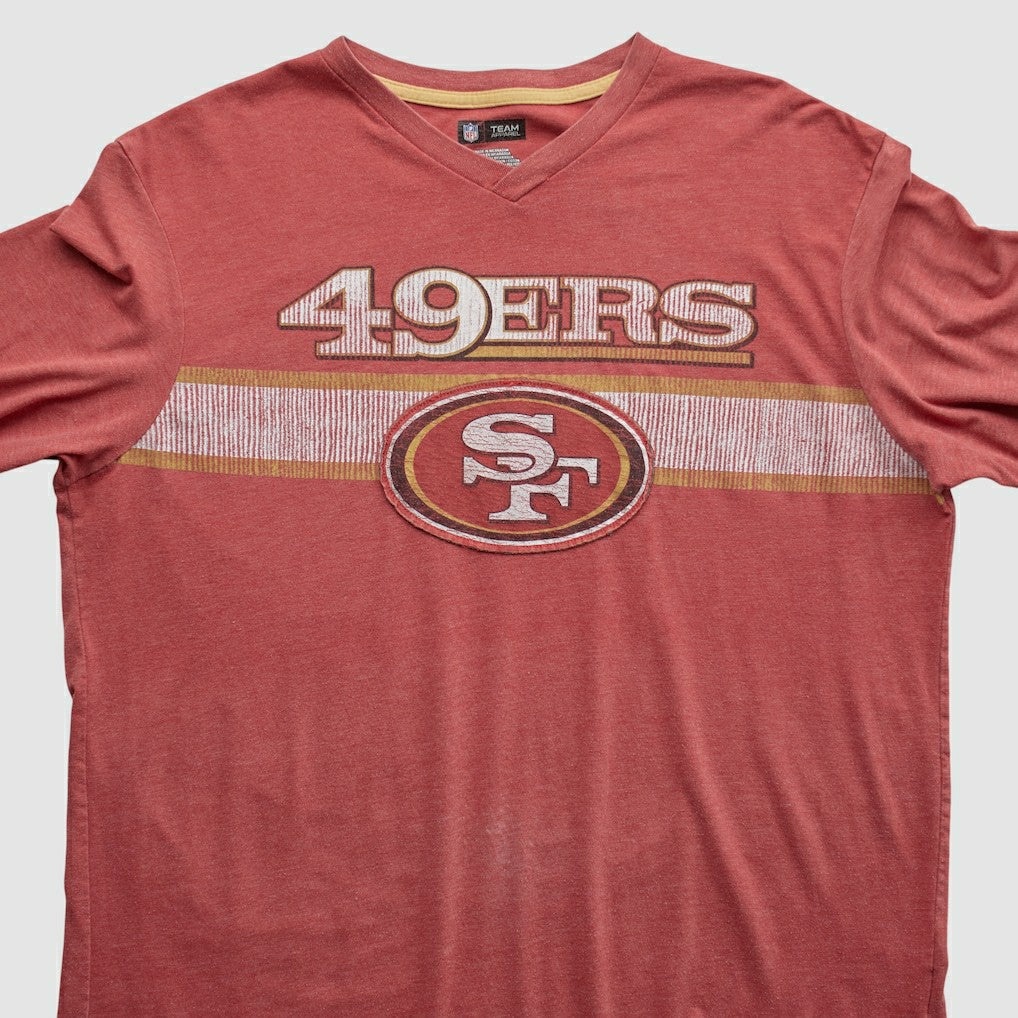 Fanatics San Francisco 49ers NFL 2010s Long Sleeve T-shirt Red Vintage