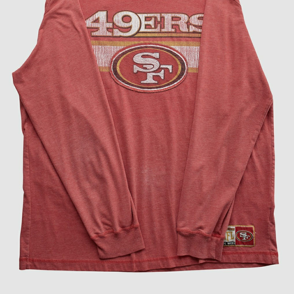 Fanatics San Francisco 49ers NFL 2010s Long Sleeve T-shirt Red Vintage