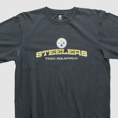 Fanatics Pittsburgh Steelers NFL 2010s Long Sleeve T-shirt Black Vintage