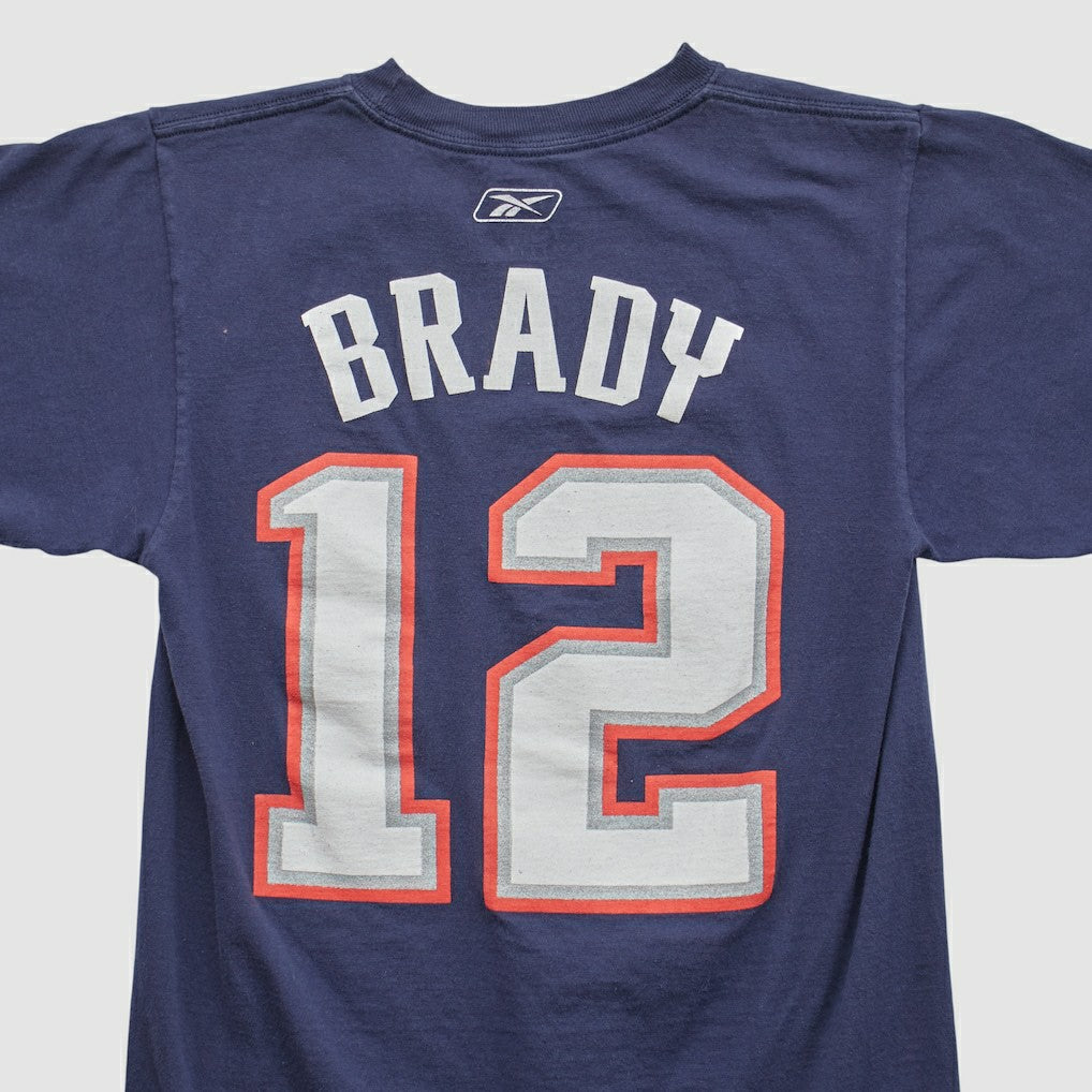 Fanatics New England Patriots Reebok 2000s T-shirt Navy Vintage