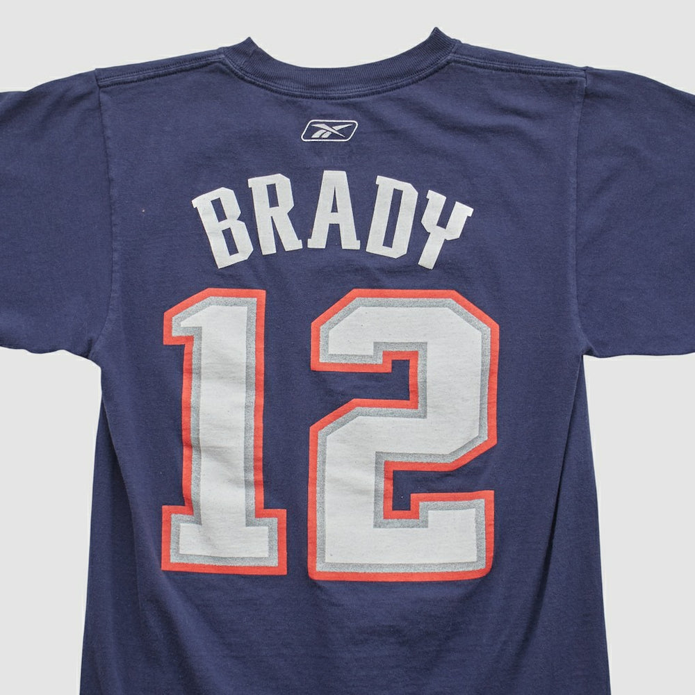 Fanatics New England Patriots Reebok 2000s T-shirt Navy Vintage