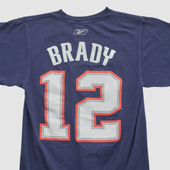 Fanatics New England Patriots Reebok 2000s T-shirt Navy Vintage