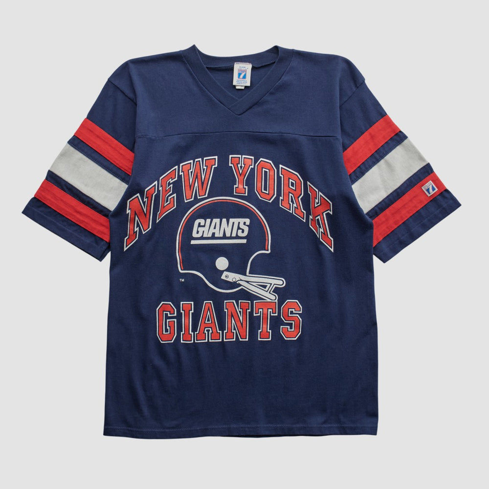 Fanatics New York Giants Logo 7 90s T-shirt Navy Vintage