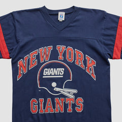 Fanatics New York Giants Logo 7 90s T-shirt Navy Vintage
