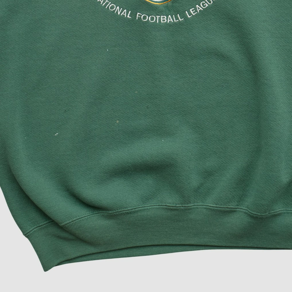 Fanatics Green Bay Packers Nutmeg 90s Pullover Sweatshirt Green Vintage