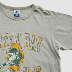 Fanatics Green Bay Packers Champion 90s T-shirt Heather Gray Vintage
