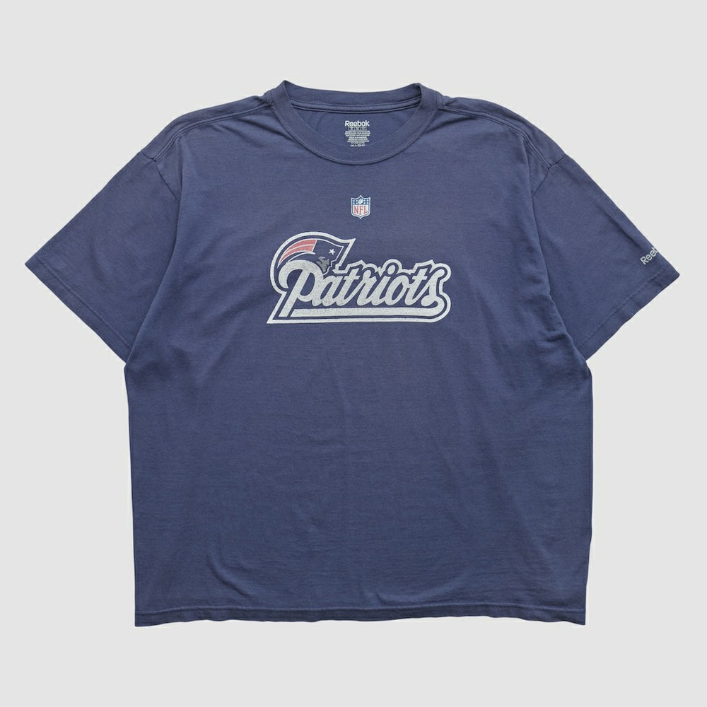 Fanatics New England Patriots Reebok 2000s T-shirt Navy Vintage