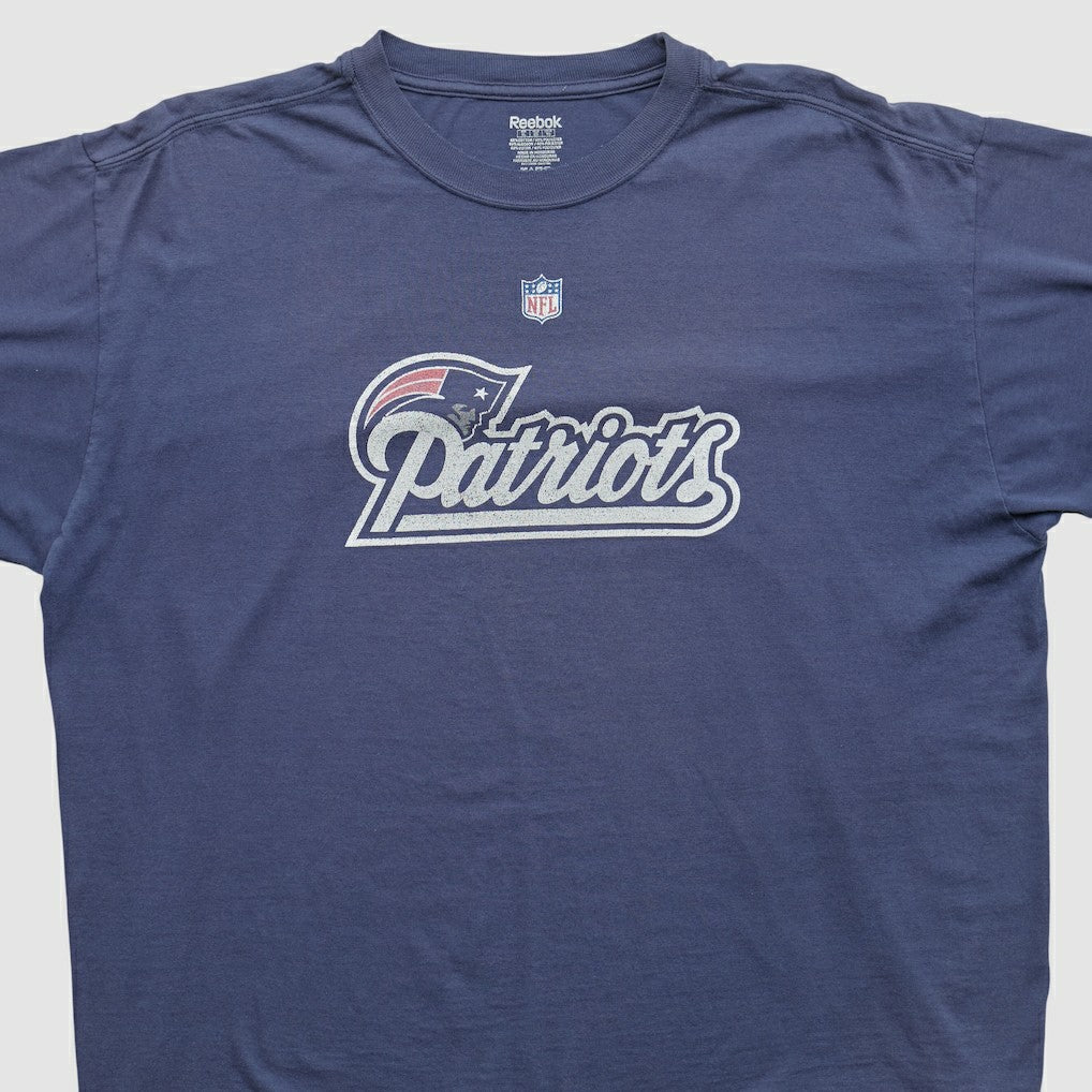 Fanatics New England Patriots Reebok 2000s T-shirt Navy Vintage