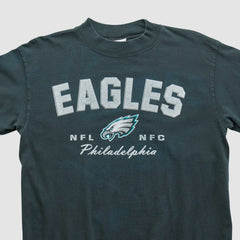 Fanatics Philadelphia Eagles NFL 2000s Long Sleeve T-shirt Charcoal Vintage