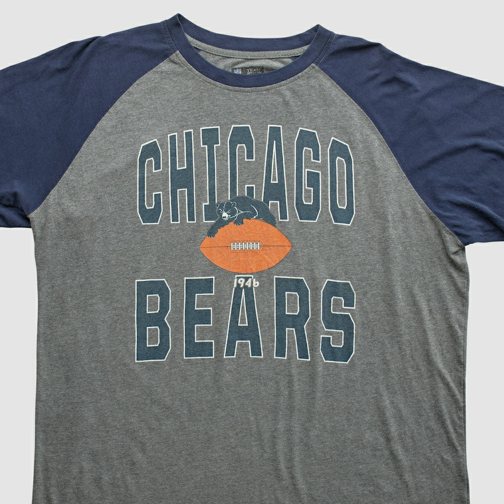 Fanatics Chicago Bears NFL 2010s T-shirt Dark Heather Gray Vintage