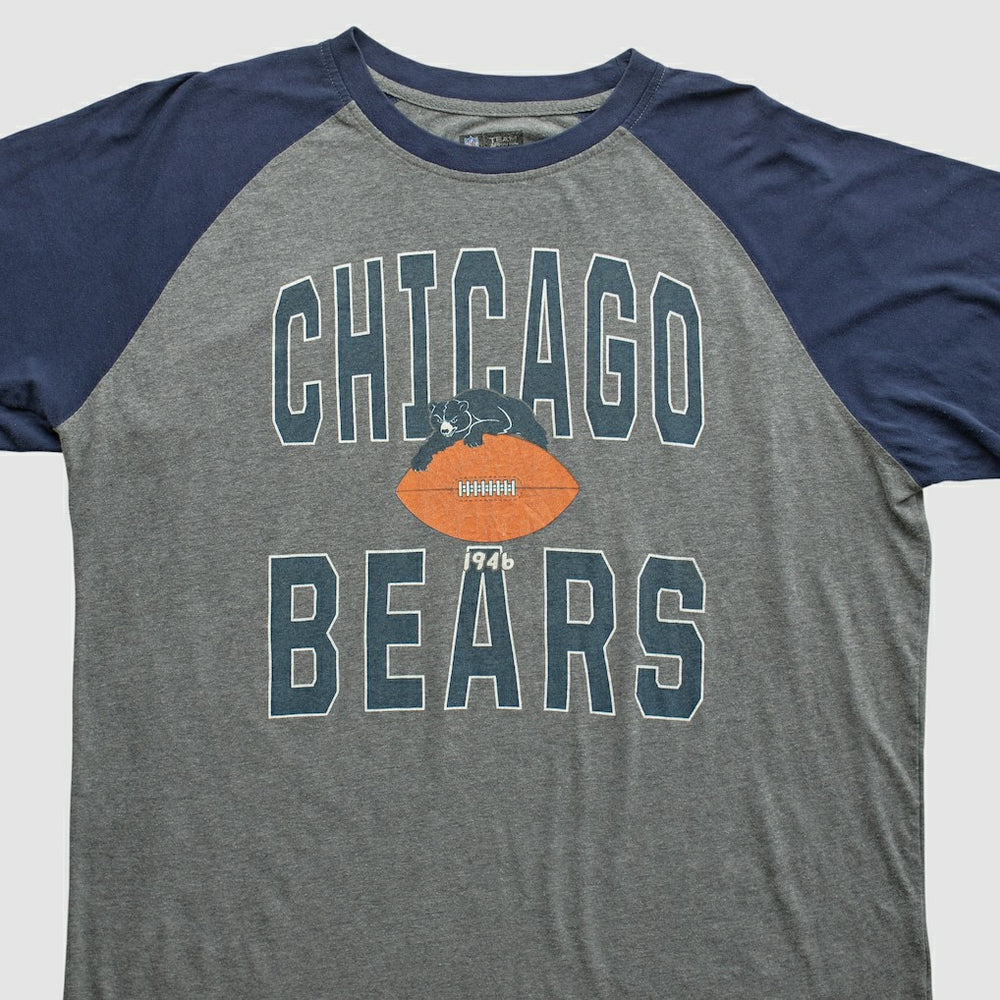 Fanatics Chicago Bears NFL 2010s T-shirt Dark Heather Gray Vintage