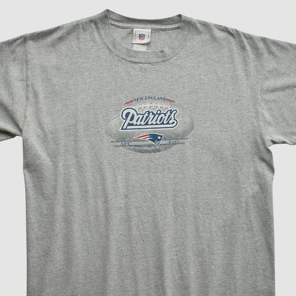 Fanatics New England Patriots NFL 2000s T-shirt Heather Gray Vintage