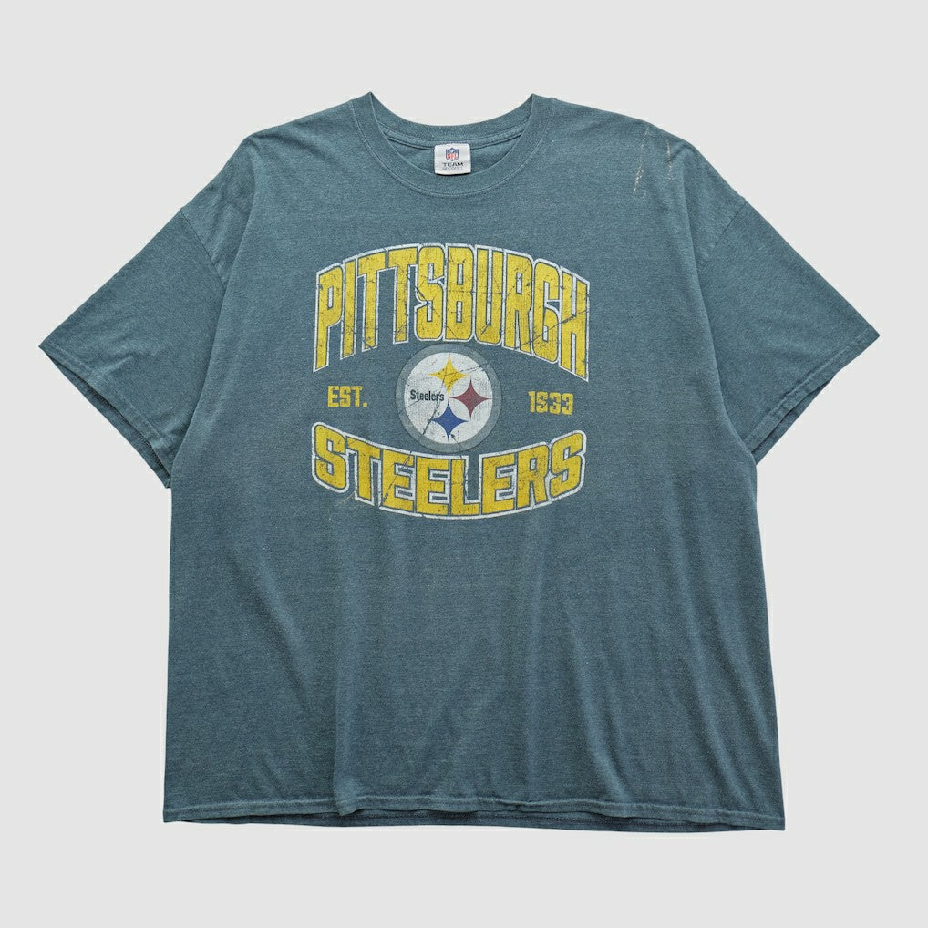 Fanatics Pittsburgh Steelers NFL 2010s T-shirt Teal Vintage