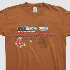 Boston Red Sox Gildan 2004 T-shirt - Clay - Vintage - Fanatics Sale