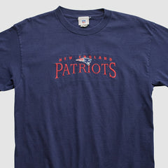 Fanatics New England Patriots NFL 2000s Long Sleeve T-shirt Navy Vintage