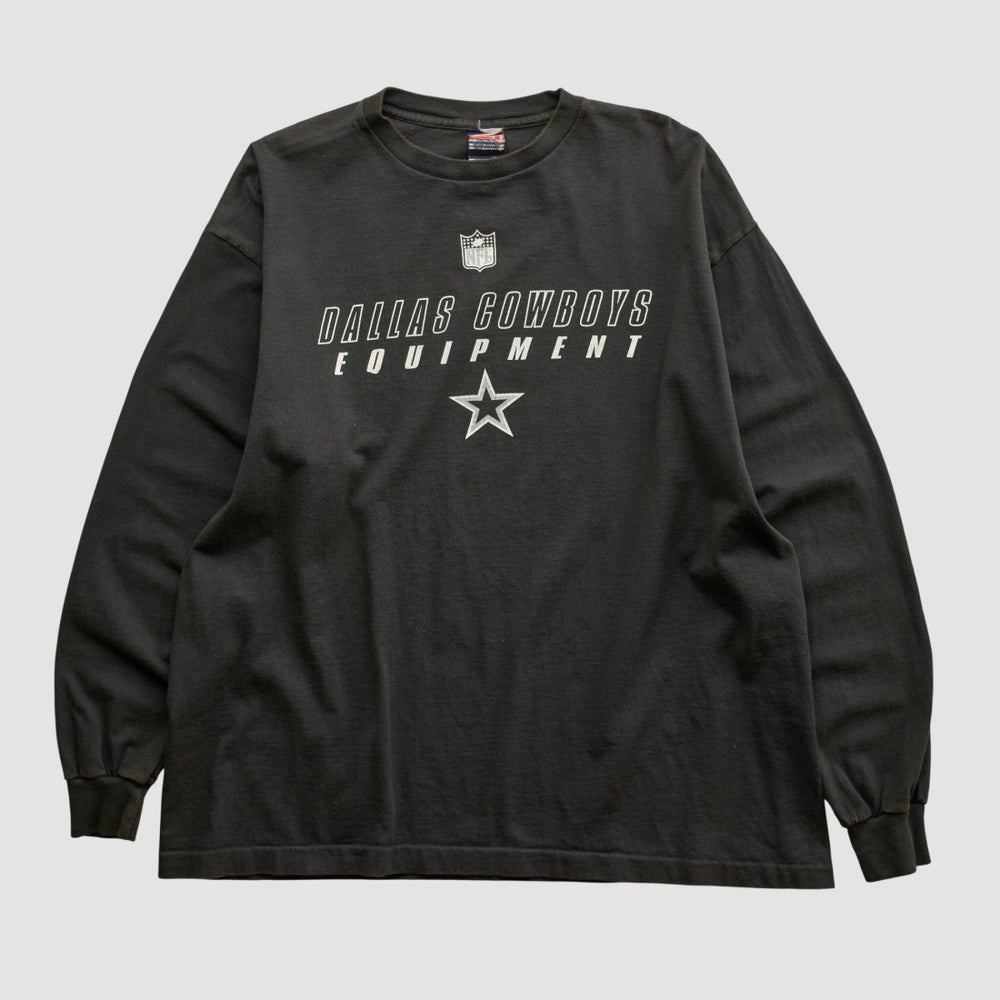 Fanatics Dallas Cowboys 2000s Long Sleeve T-shirt Black Vintage