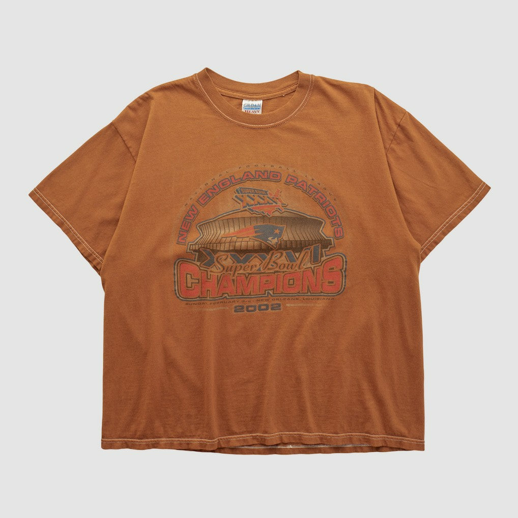 Fanatics Super Bowl XXXVI Gildan 2002 T-shirt Clay Vintage