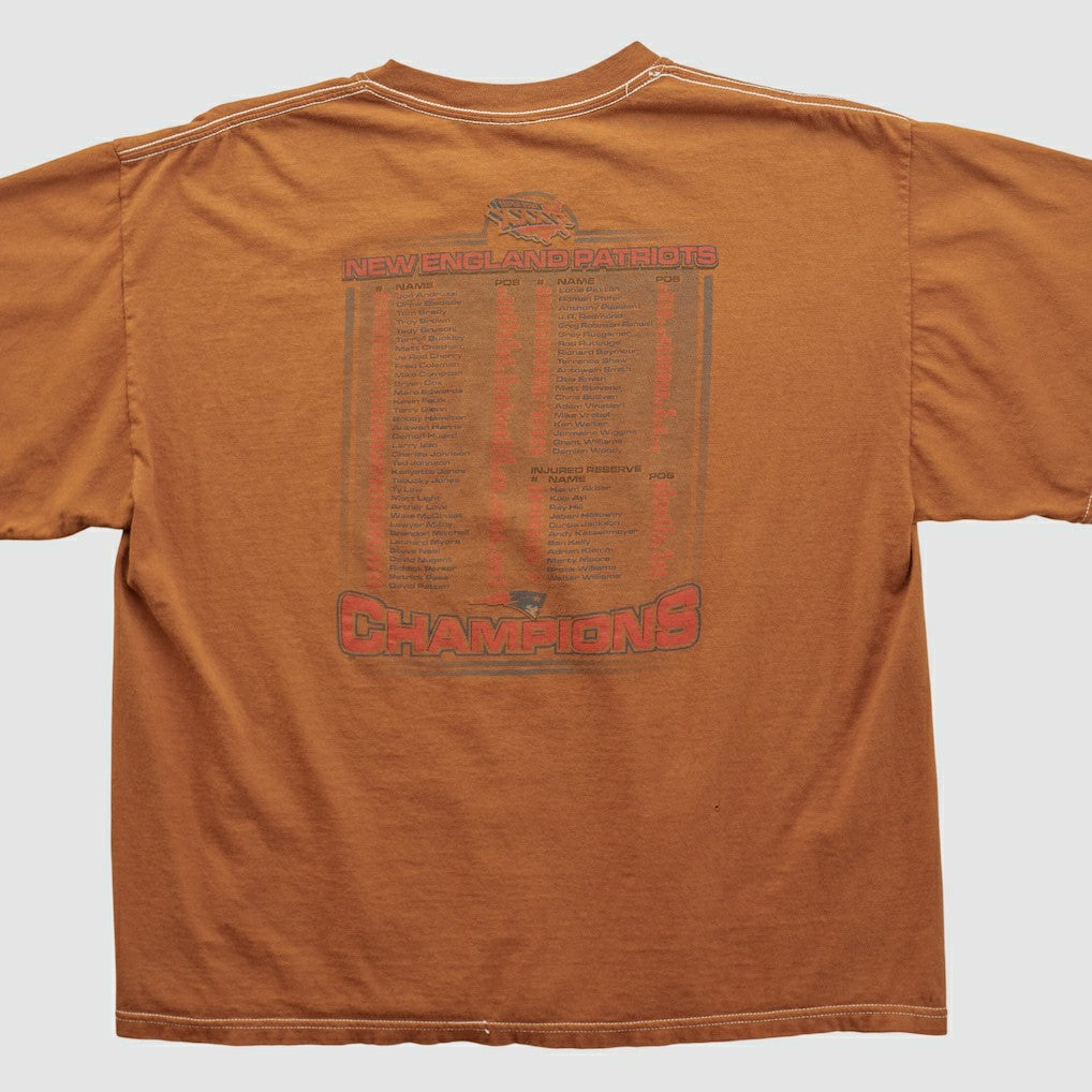 Fanatics Super Bowl XXXVI Gildan 2002 T-shirt Clay Vintage