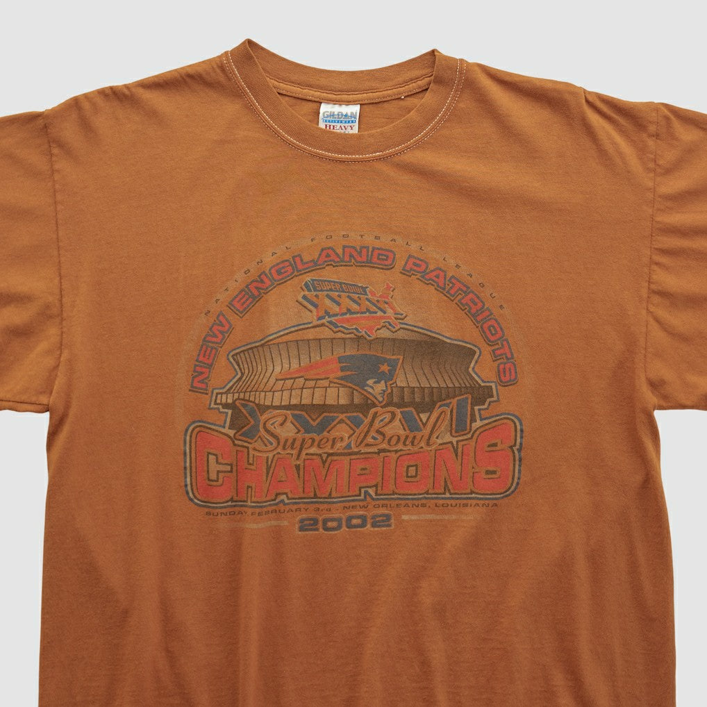 Fanatics Super Bowl XXXVI Gildan 2002 T-shirt Clay Vintage