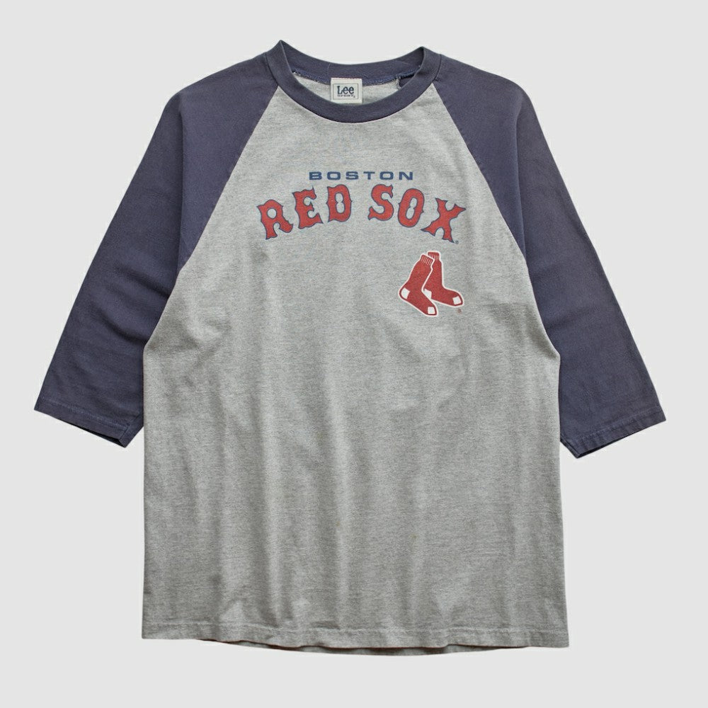 Boston Red Sox Lee Sport 2000s T-shirt - Heather Gray - Vintage - Fanatics Discount
