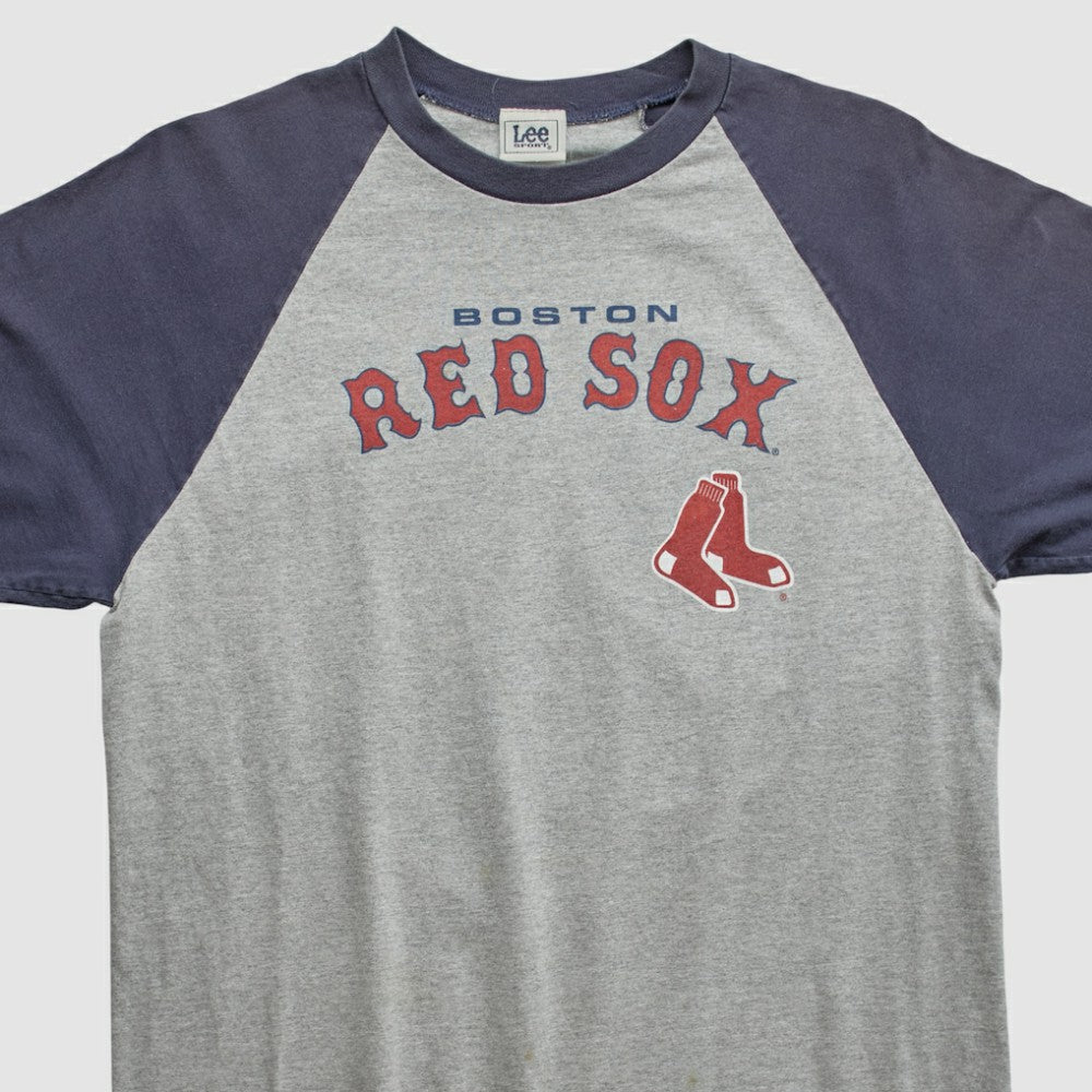 Boston Red Sox Lee Sport 2000s T-shirt - Heather Gray - Vintage - Fanatics Discount