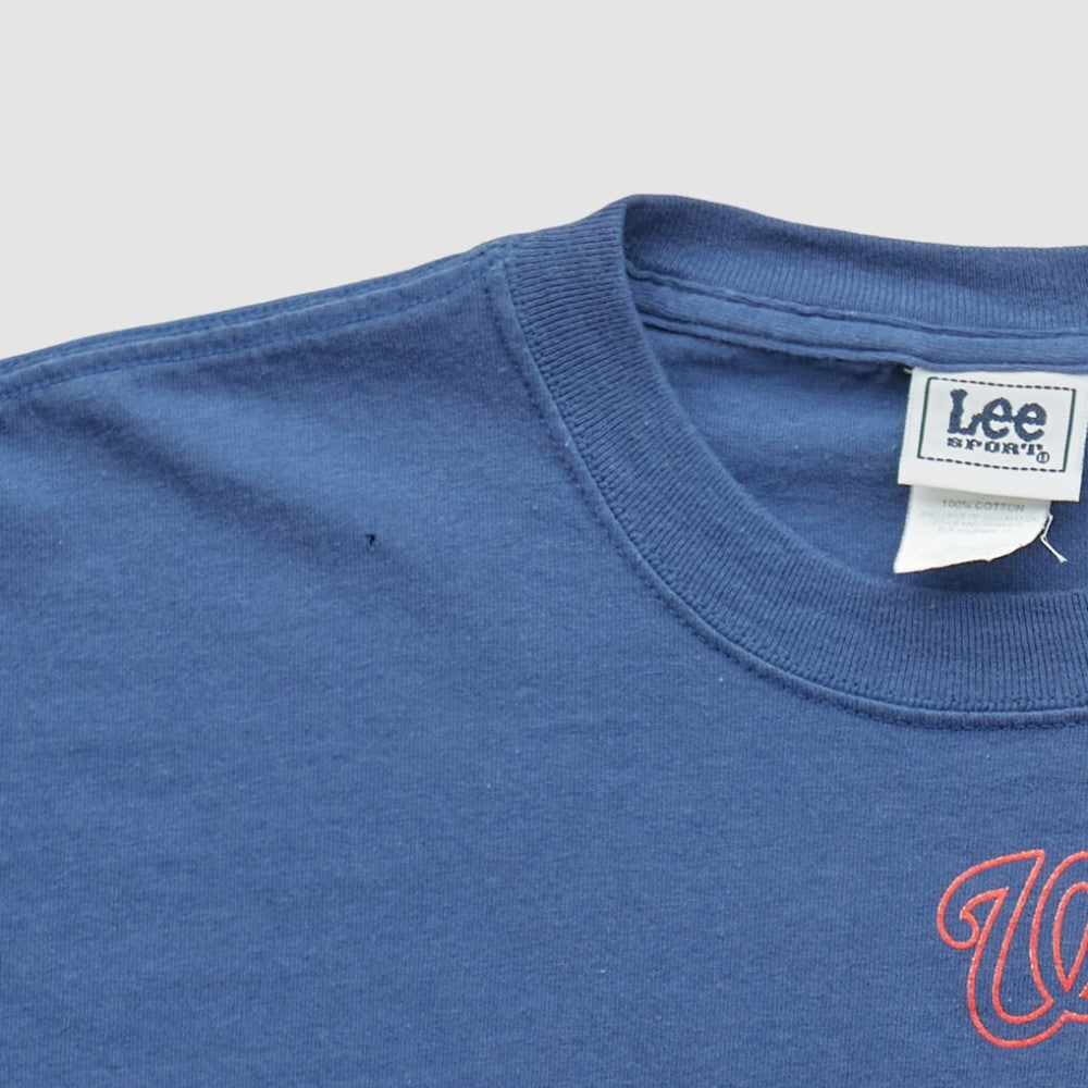 Washington Nationals Lee Apparel 2000s T-shirt - Navy - 3XVintage - Fanatics Sale
