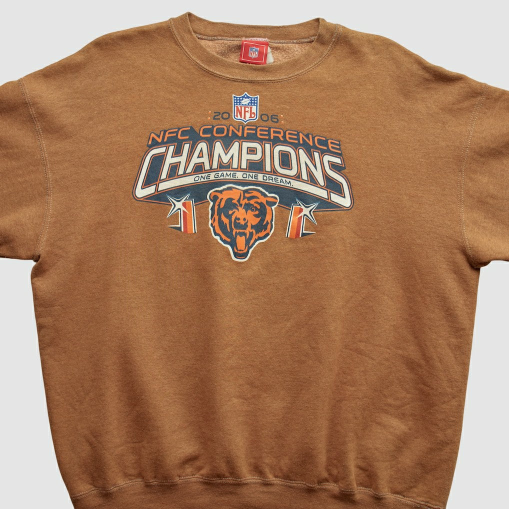 Fanatics Chicago Bears NFL 2006 Pullover Sweatshirt Clay Vintage