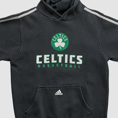 Boston Celtics 2010s Hooded Pullover Sweatshirt Black Vintage | Adidas online