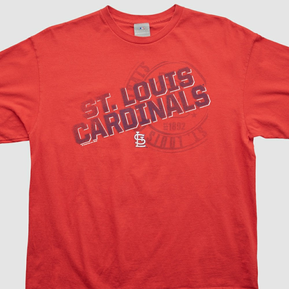 St. Louis Cardinals Genuine Merchandise 2000s T-shirt - Red - Vintage - Fanatics Discount