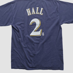 Milwaukee Brewers Majestic 2000s T-shirt - Navy - Vintage - Fanatics on Sale