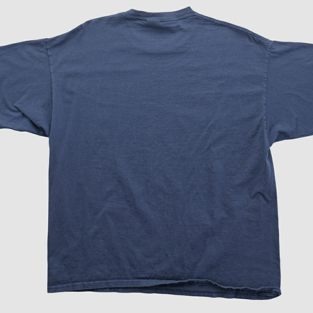 Fanatics New England Patriots Lee Apparel 2002 T-shirt Navy Vintage