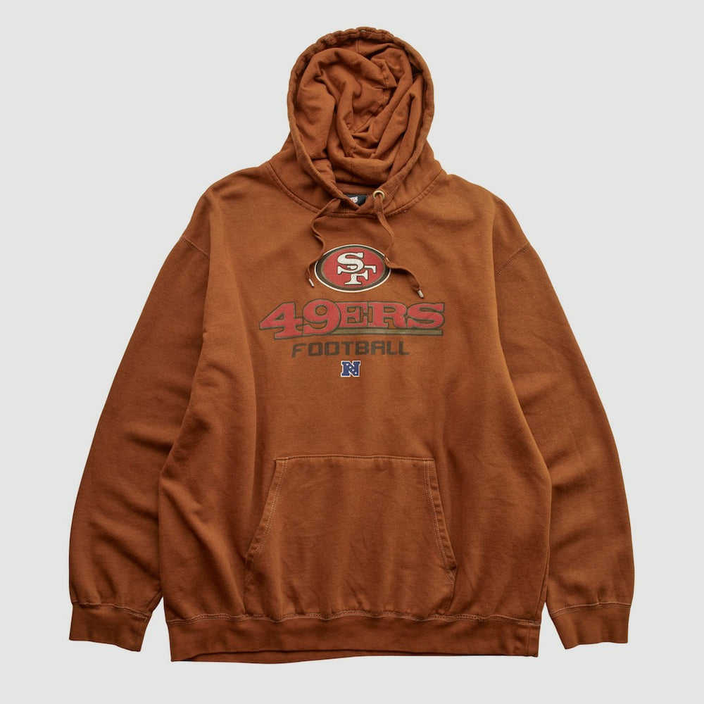Fanatics San Francisco 49ers NFL 2010s Hooded Pullover Sweatshirt Clay Vintage