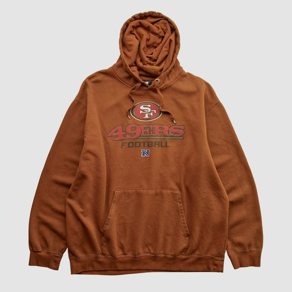 Fanatics San Francisco 49ers NFL 2010s Hooded Pullover Sweatshirt Clay Vintage