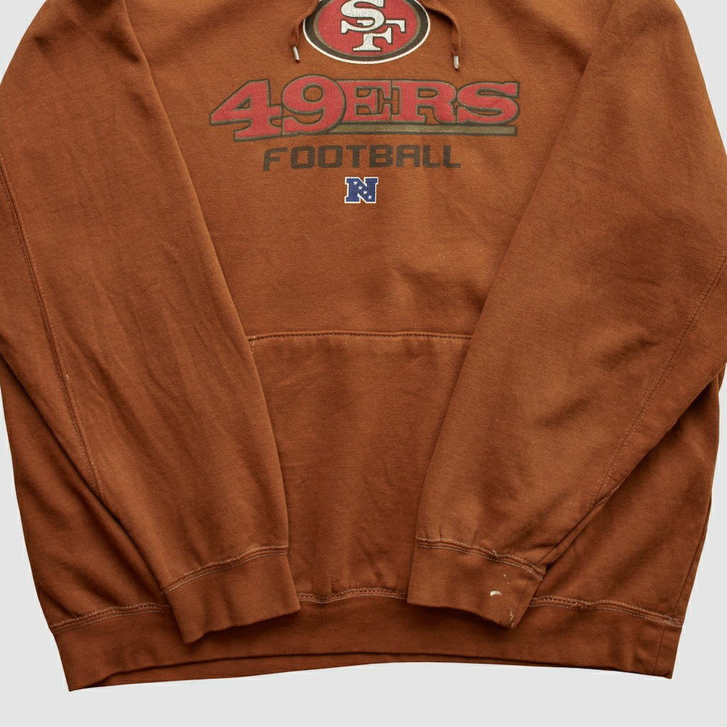 Fanatics San Francisco 49ers NFL 2010s Hooded Pullover Sweatshirt Clay Vintage