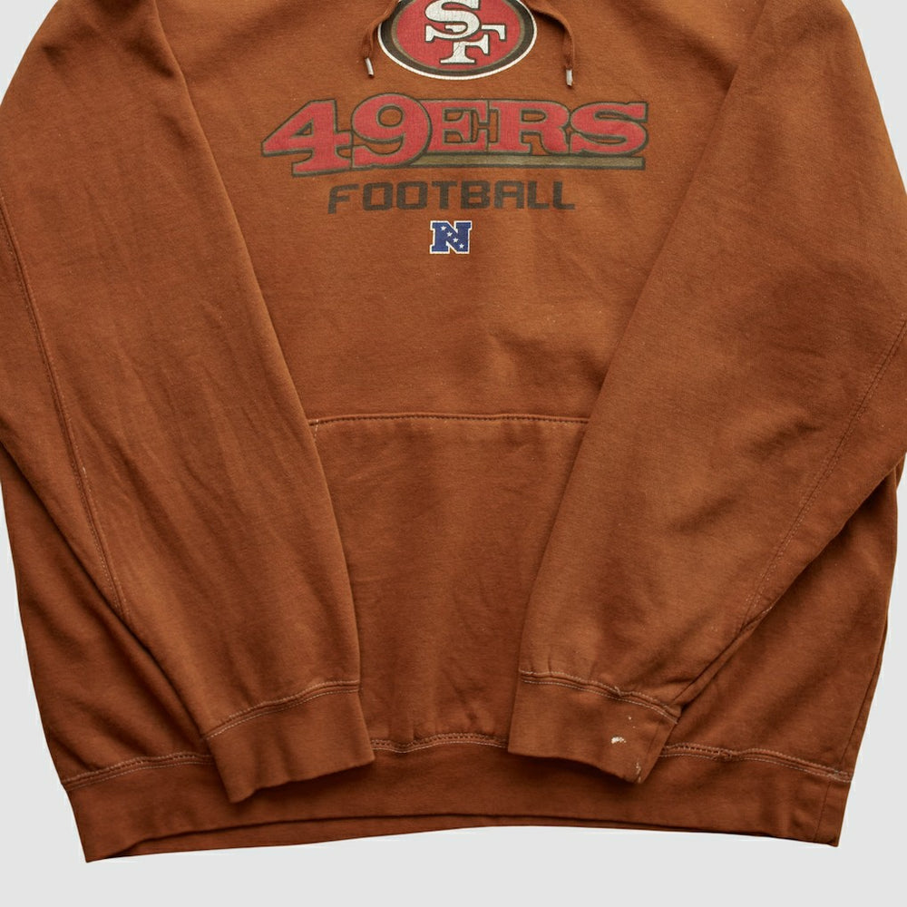 Fanatics San Francisco 49ers NFL 2010s Hooded Pullover Sweatshirt Clay Vintage