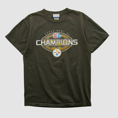 Fanatics Pittsburgh Steelers Reebok 2006 T-shirt Charcoal Vintage