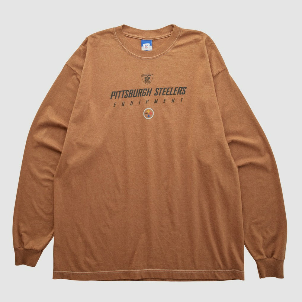 Fanatics Pittsburgh Steelers Reebok 2000s Long Sleeve T-shirt Clay Vintage