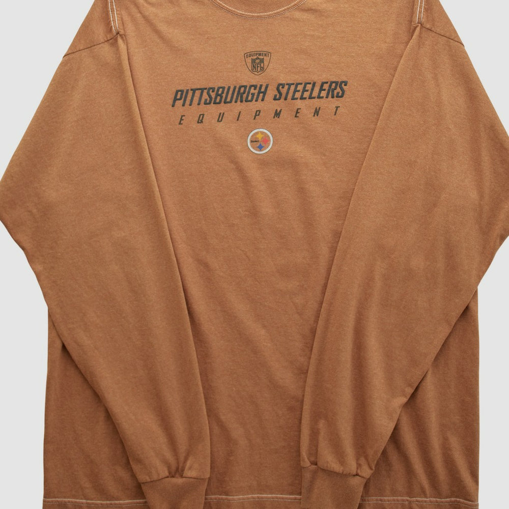 Fanatics Pittsburgh Steelers Reebok 2000s Long Sleeve T-shirt Clay Vintage
