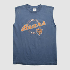 Fanatics Chicago Bears NFL 2000s Tank Navy Vintage