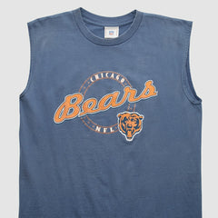 Fanatics Chicago Bears NFL 2000s Tank Navy Vintage