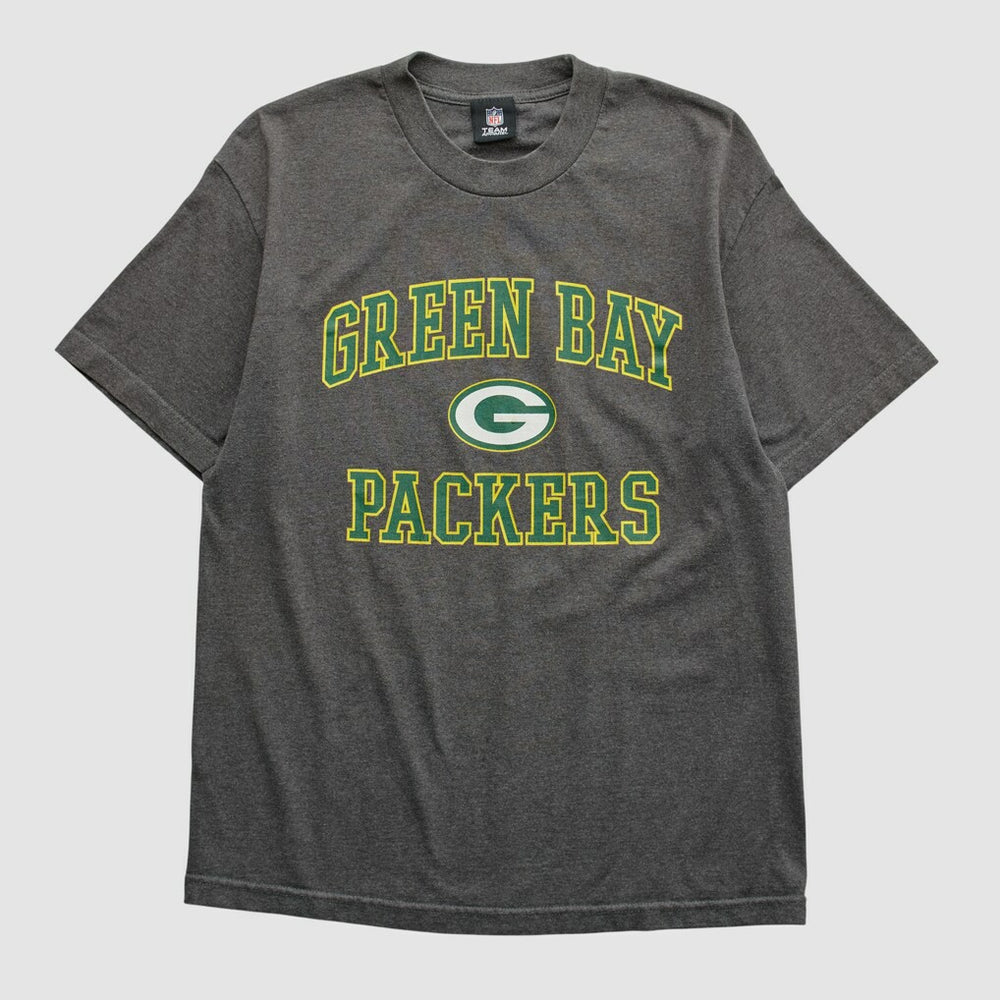 Fanatics Green Bay Packers NFL 2010s T-shirt Dark Heather Gray Vintage