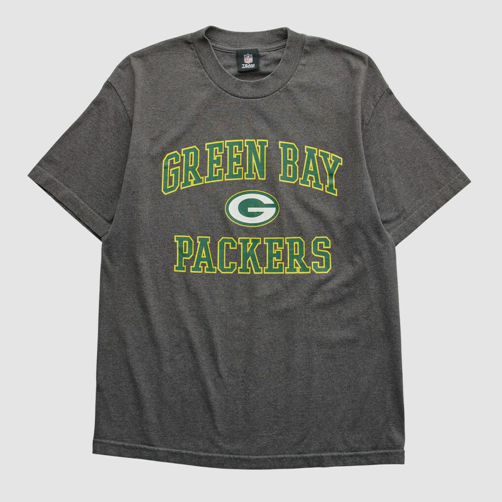 Fanatics Green Bay Packers NFL 2010s T-shirt Dark Heather Gray Vintage