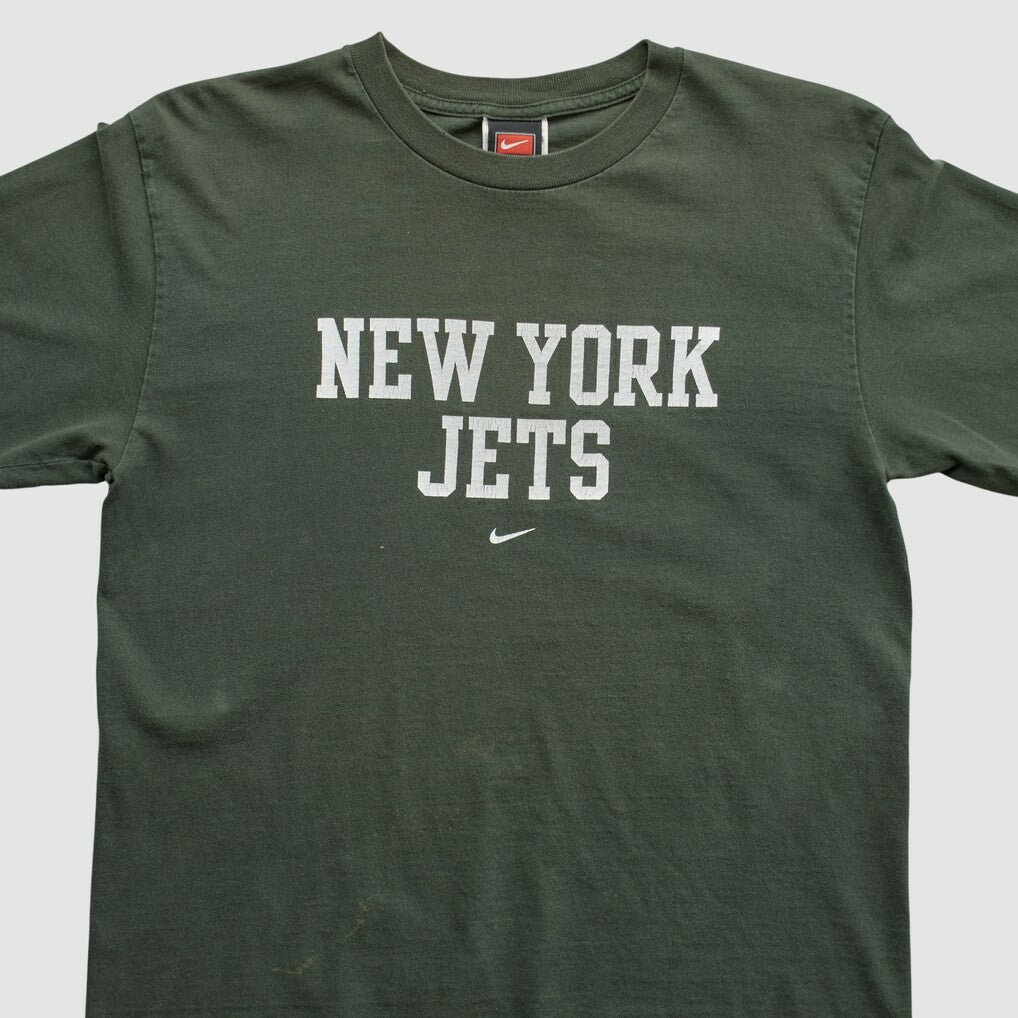 Fanatics New York Jets 2000s Long Sleeve T-shirt Green Vintage
