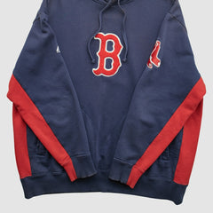Boston Red Sox Majestic 2000s Hooded Pullover Sweatshirt - Navy - XVintage - Fanatics Online