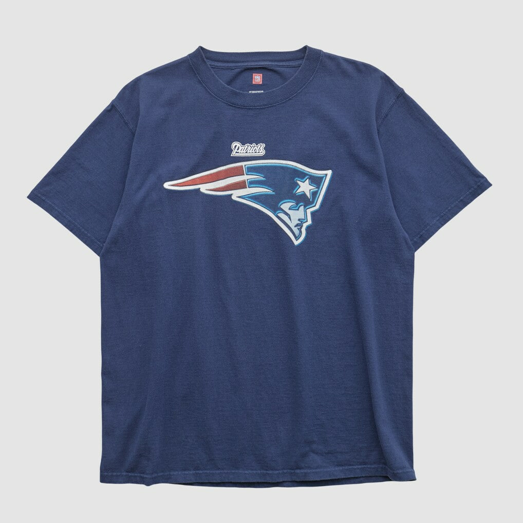 Fanatics New England Patriots NFL 2000s T-shirt Navy Vintage