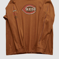 Cincinnati Reds Nike 2000s Long Sleeve T-shirt - Clay - Vintage - Nike on Sale