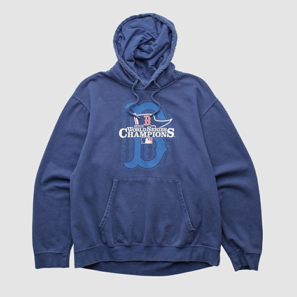 World Series Genuine Merchandise 2013 Hooded Pullover Sweatshirt - Navy - Vintage - Fanatics Discount