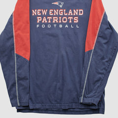 Fanatics New England Patriots NFL 2000s Long Sleeve T-shirt Navy Vintage