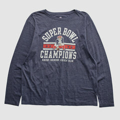 Fanatics New England Patriots NFL Pro Line 2015 Long Sleeve T-shirt Navy Vintage