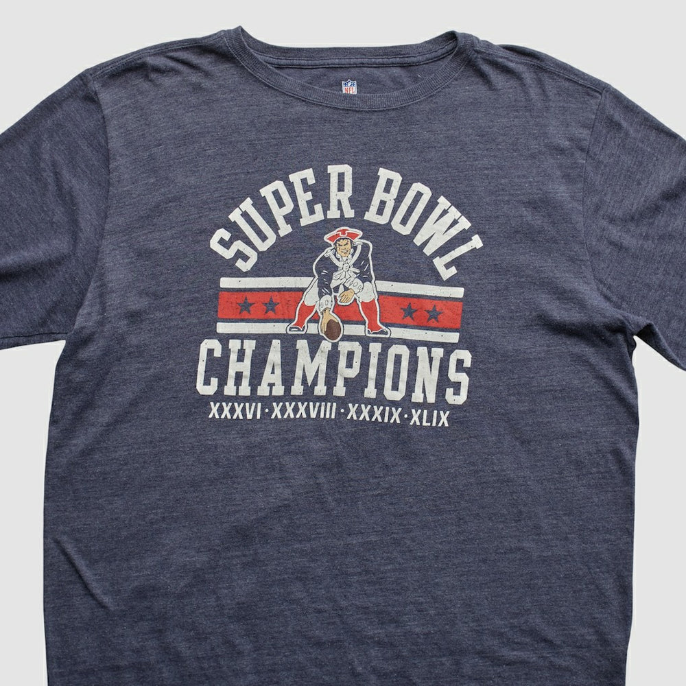 Fanatics New England Patriots NFL Pro Line 2015 Long Sleeve T-shirt Navy Vintage